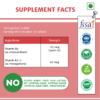 Vitamin D3 & K2 Supplement facts
